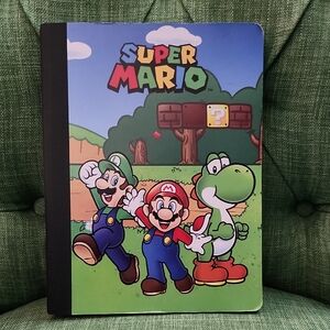 Super Mario Themed Notebook